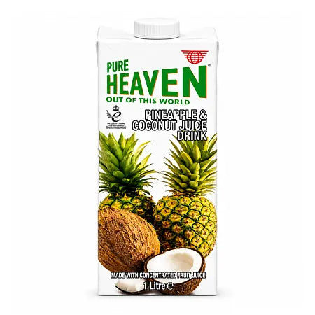 Pure Heaven Pineapple & Coconut Juice Drink 1ltr