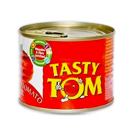 Tasty Tom Tomato Paste Can 210g