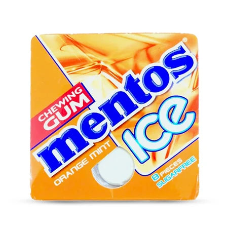 Mentos Ice Orange Mint Gum 12.9g