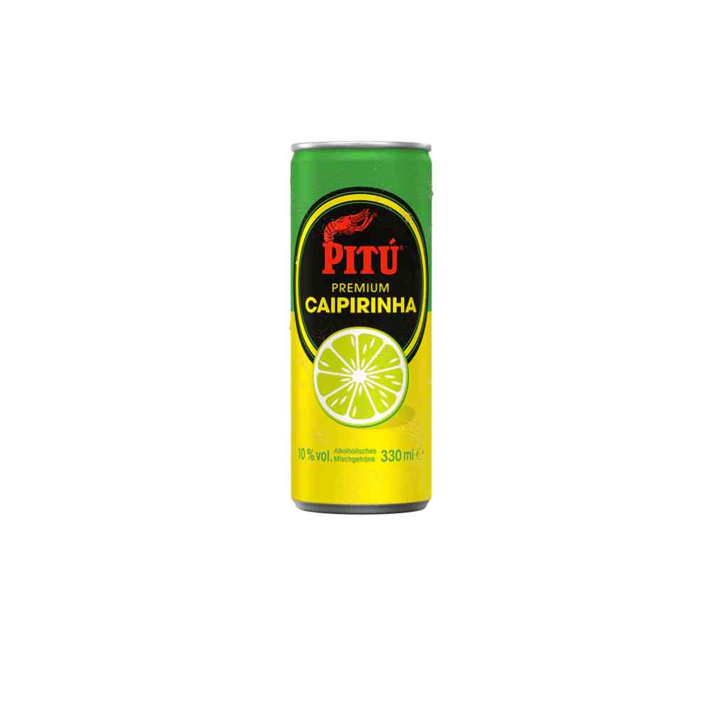 Pitu Premium Caipirinha Ready to Drink Cocktail 330ml| 60 minute delivery –  Konzoom