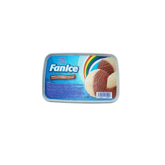 Fanice Vanilla and Chocolate Flavoured Ice Cream 1L