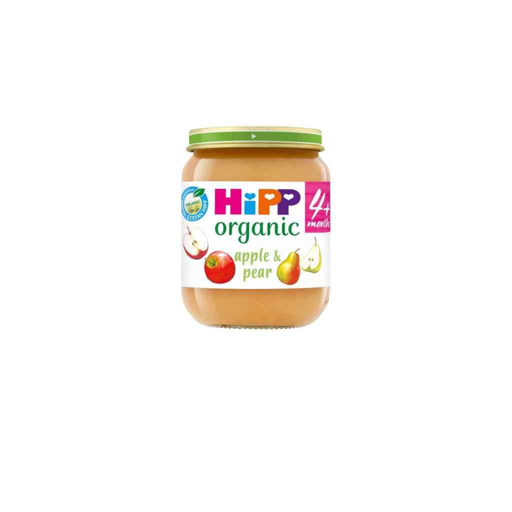 Hipp Organic Apple and Pear 4 Months + 125g