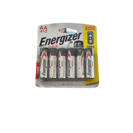 Energizer AA Batteries 4+2