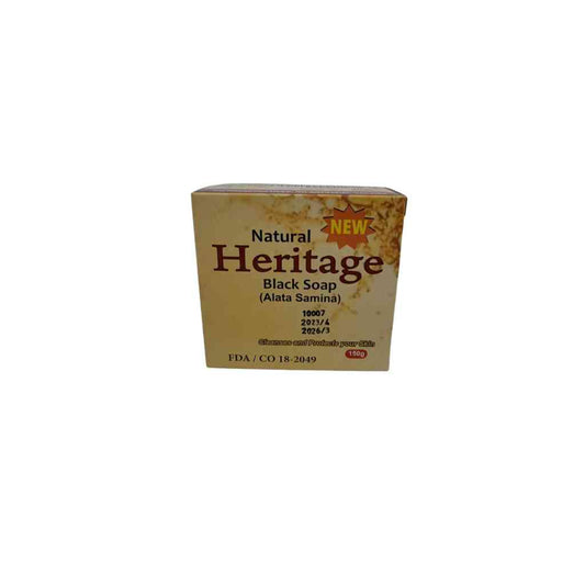 Heritage Black Soap Alata Samina 150g