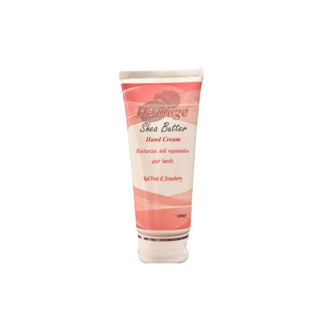 Heritage Shea Butter Hand Cream Red Fruit & Strawberry 100ml