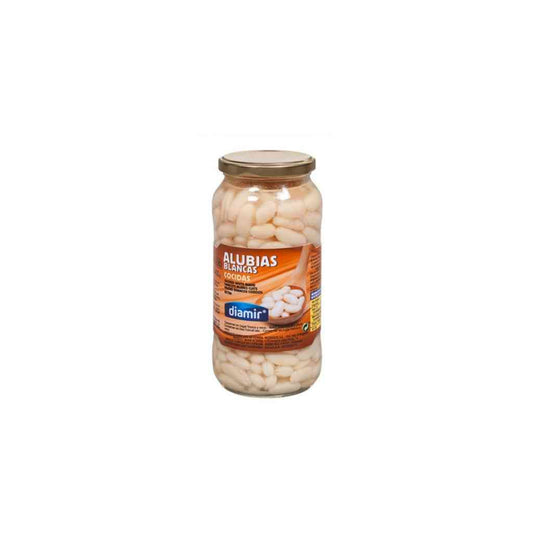 Diamir White Kidney Beans in Glass 540g