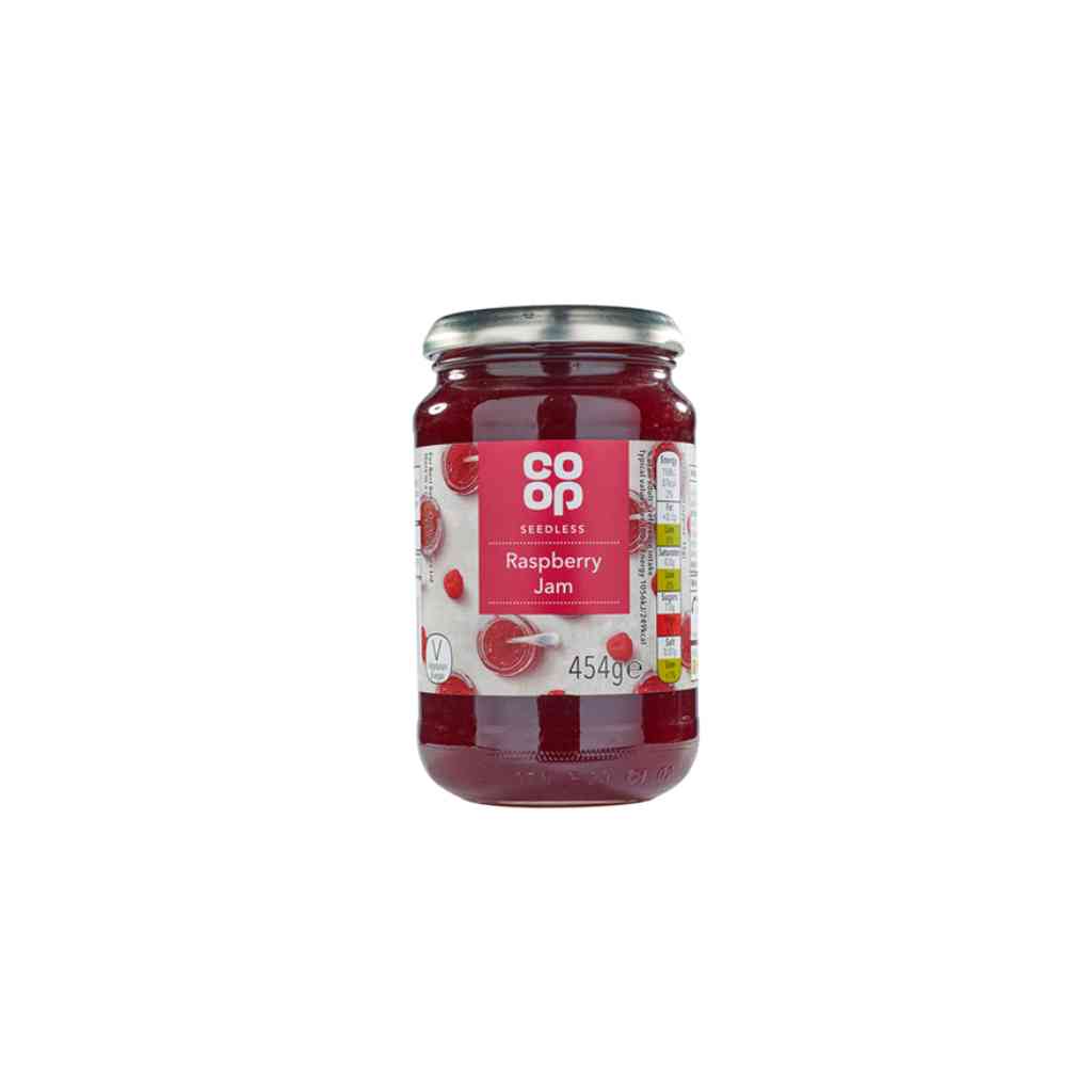 COOP Seedless Raspberry Jam 420g