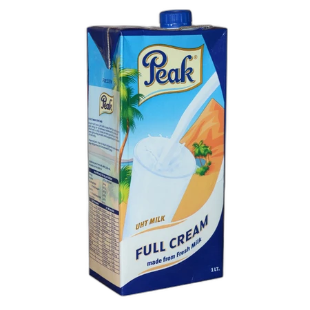 Peak Uht Full Cream Milk 1ltr
