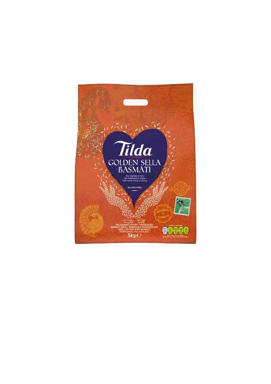 Tilda Golden Sella Basmati Rice 5kg