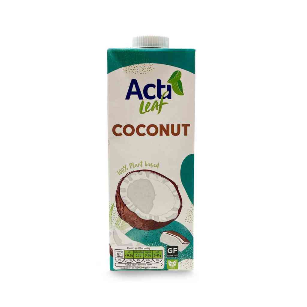 Acti Leaf Coconut Milk 100% Plant Based 1L