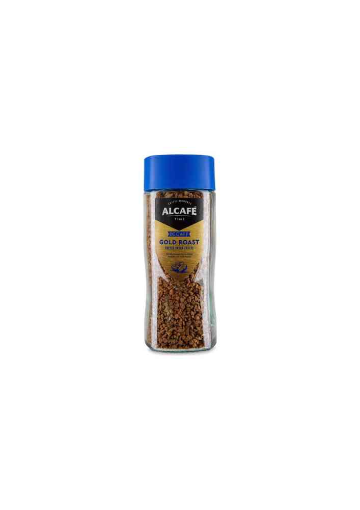 Alcafe Decaff Gold Roast Freeze Dried Coffee 100g