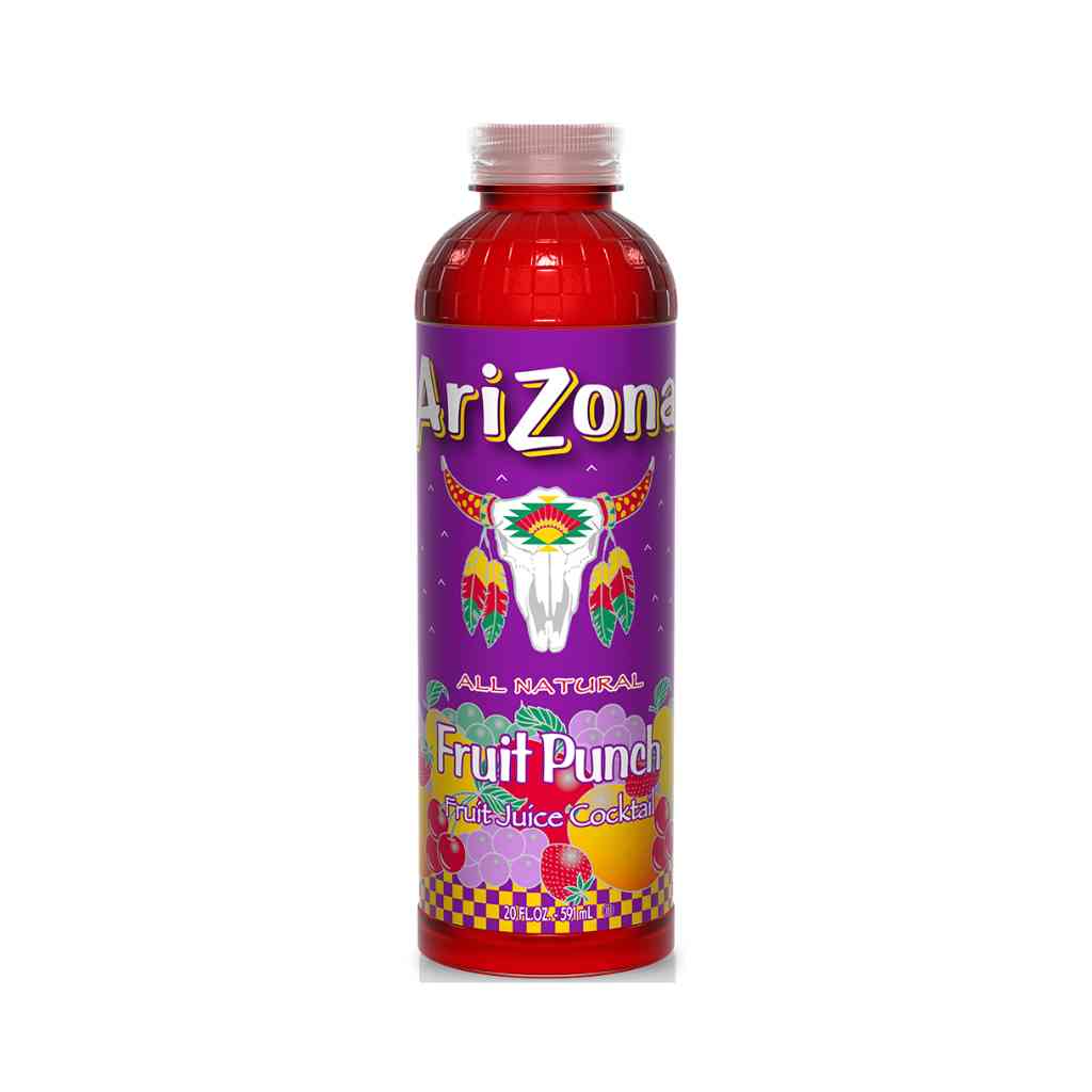 Arizona Fruit Juice Cocktail 100% All Natural Flavor 20 fl.oz