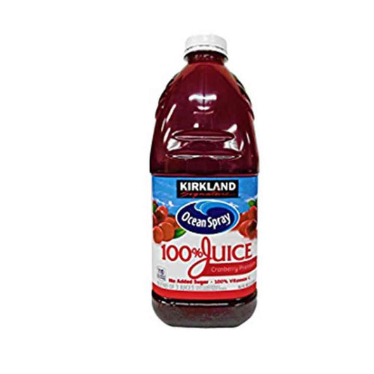 Kirkland Ocean Spray 100% Cranberry Juice 1.89L