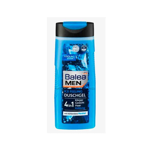 Balea Men Shower Gel Ice Feeling 4in1 Head-to-Toe 300ml