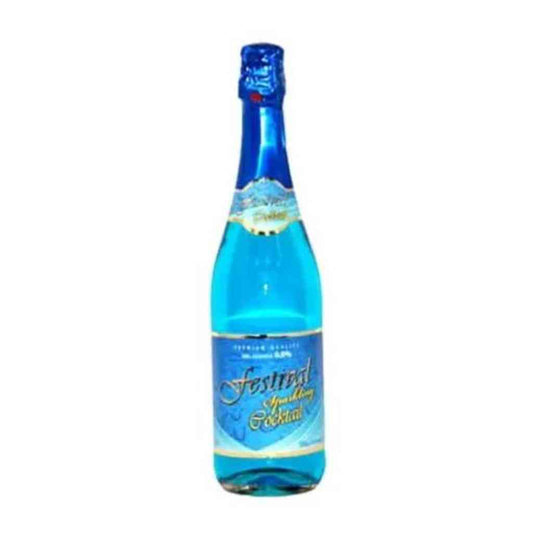 Festival Non-Alcoholic Sparkling Wine Blue Flavour 750ml