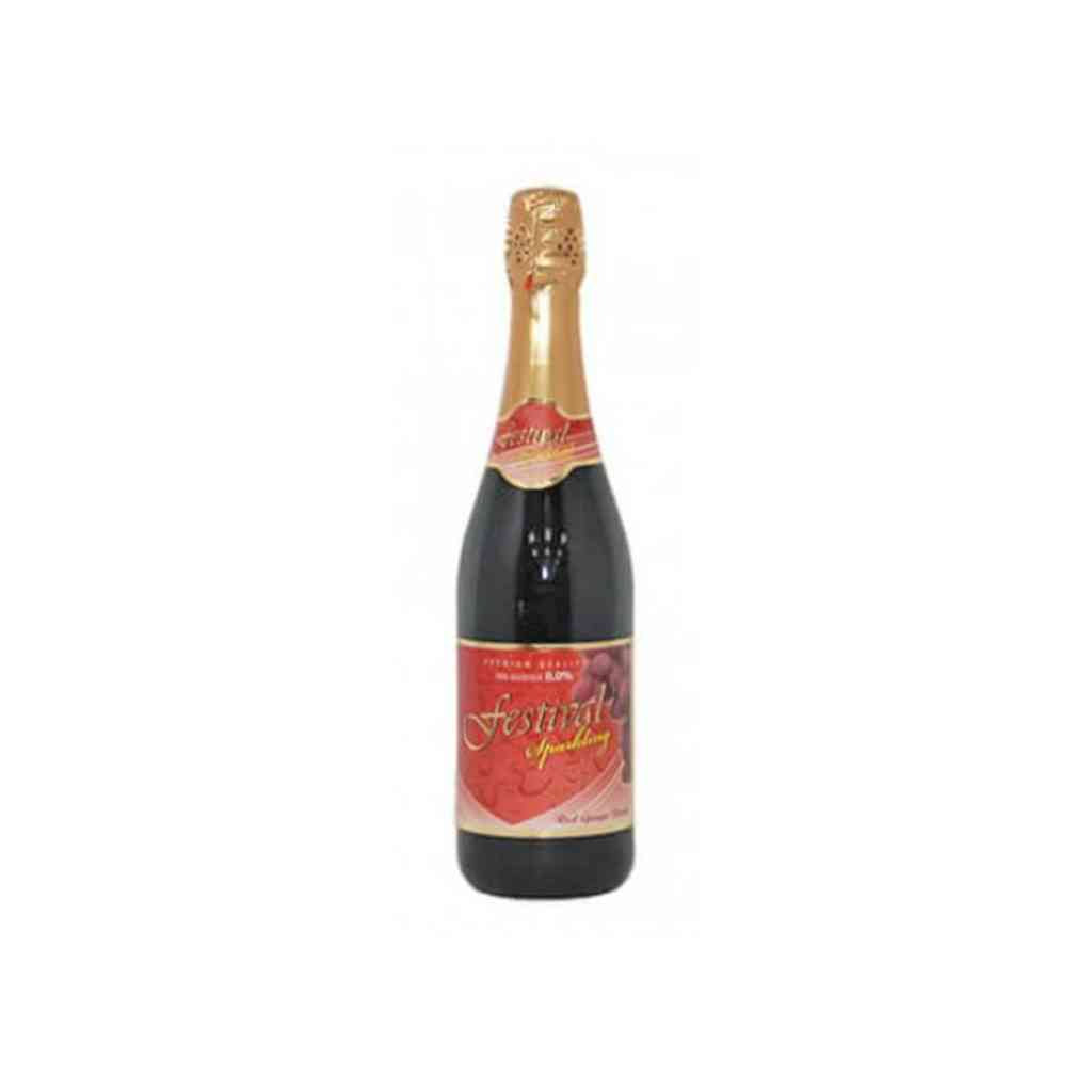 Festival Red Grape Sparkling Non Alcoholic 750ml