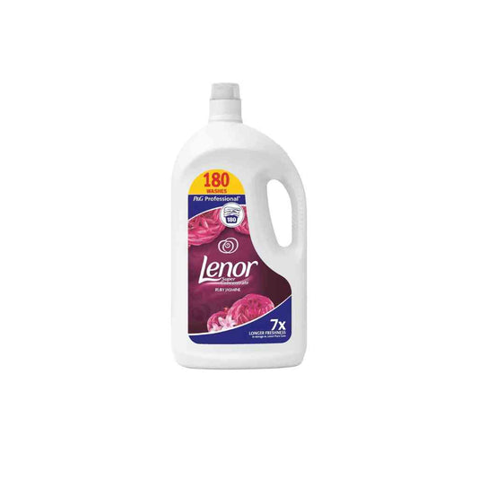 Lenor Ruby Jasmine Super Concentrate Fabric Conditioner, 3.6L (180 Wash)