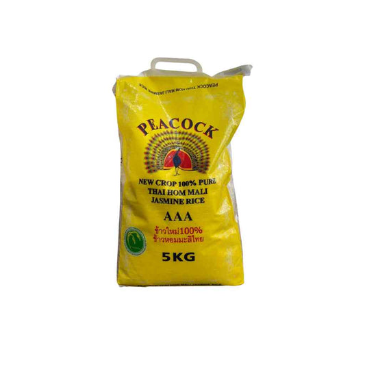 Peacock Thai Jasmine Rice 5kg