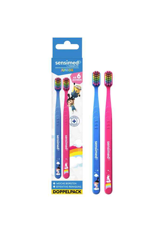 Sensimed Junior Toothbrush from 6 Years - 2 Pieces