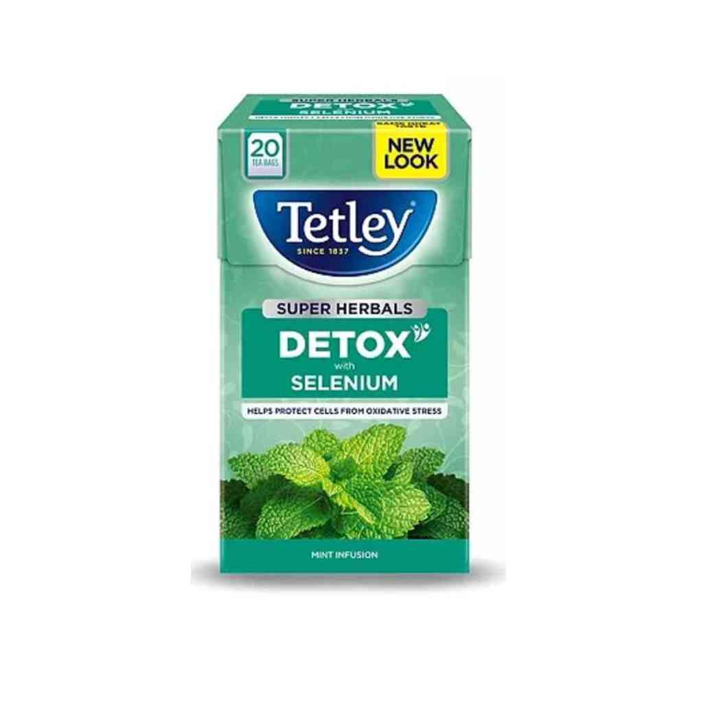 Tetley Super Herbals Detox with Selenium 20 Tea Bags