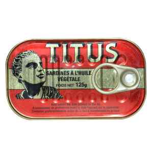Titus Sardine 125g