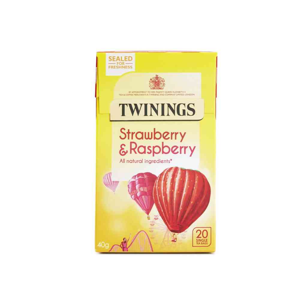 Twinings Strawberry and Raspberry Tea 20 Tea Bags