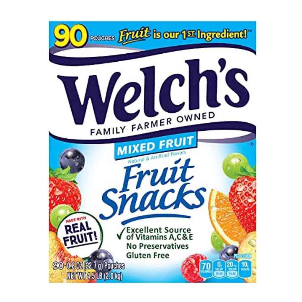 Welch's Fruit Snacks 90 Pouches