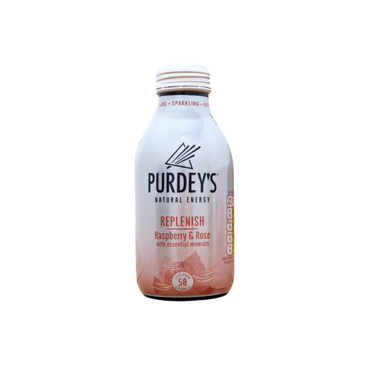 Purdey's Natural Energy Replenish Raspberry & Rose 330ml