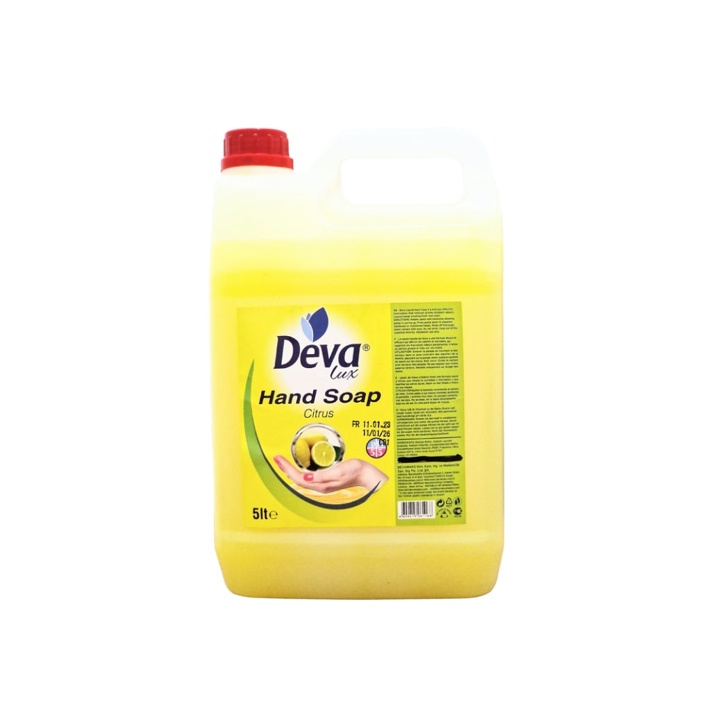 Deva Lux Citrus Hand Soap 5L