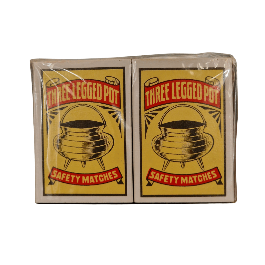 Three Legged Pot Safety Matches - Pack of 10
