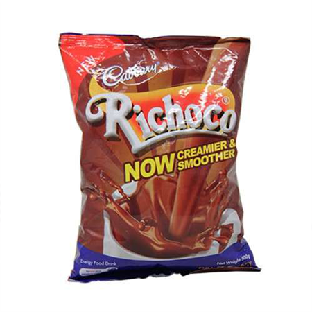 500 gram bag of cadbury richoco