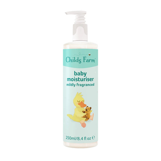 250 millilitre bottle of child's farm baby moisturiser