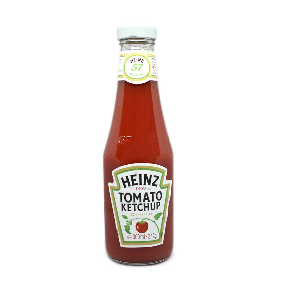 342 gram bottle of heinz tomato ketchup