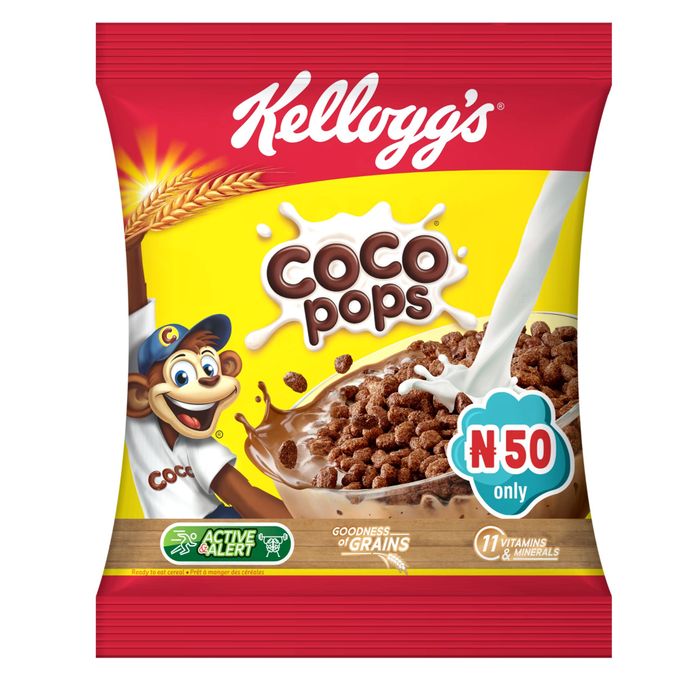 32 gram wrap of kellogg's coco pops