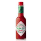 56 mililitre bottle of tabasco sauce