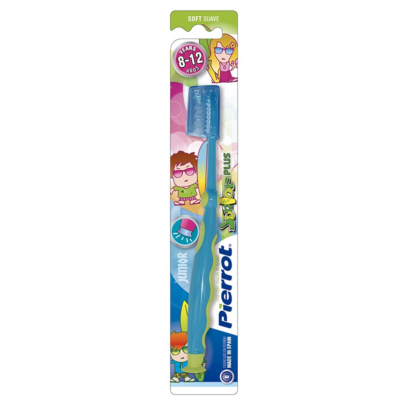 Pierrot Kids Toothbrush, Junior Plus Soft 8-12 Yrs