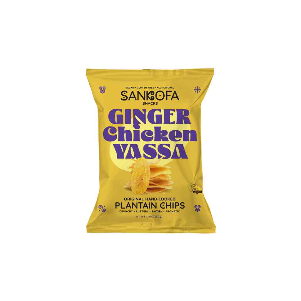 Sankofa Ginger Chicken Yassa Plantain Chips 50g