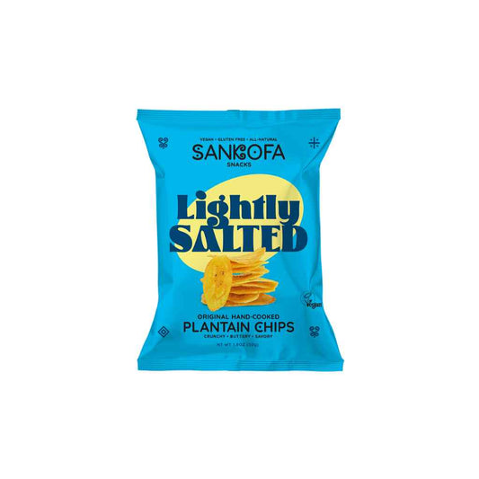 Sankofa Lightly Salted Plantain Chips 50g