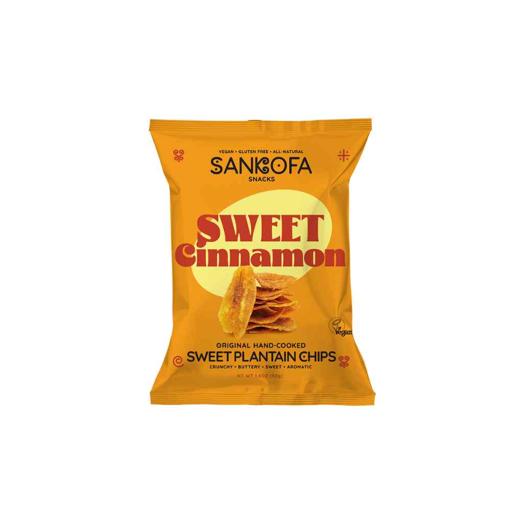 Sankofa Sweet Cinnamon Plantain Chips 50g