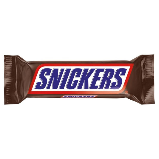 50 gram bar of snickers