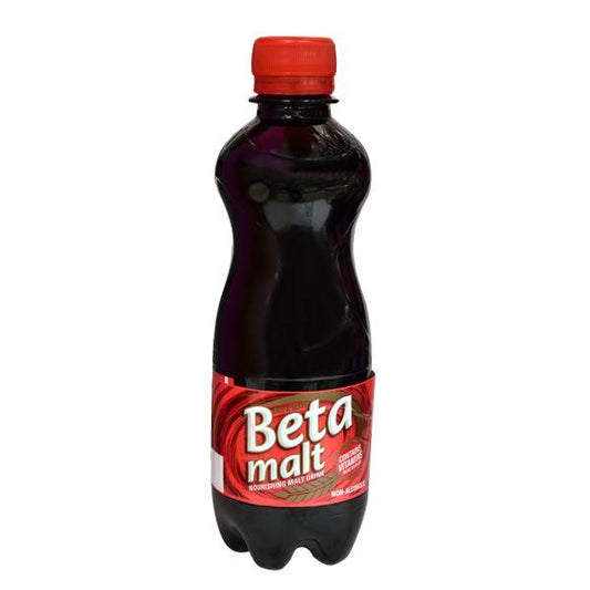 330 millilitre bottle of beta malt