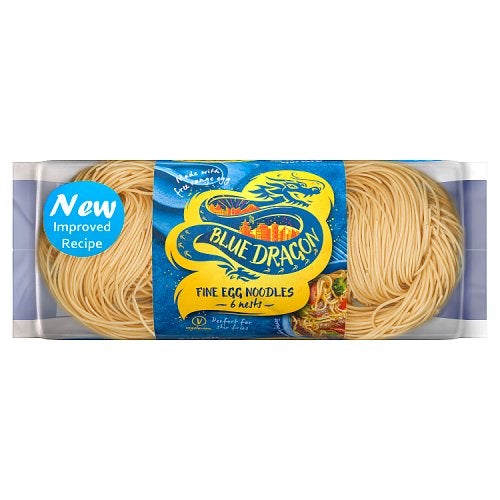 300 gram pack of blue dragon fine egg noodles