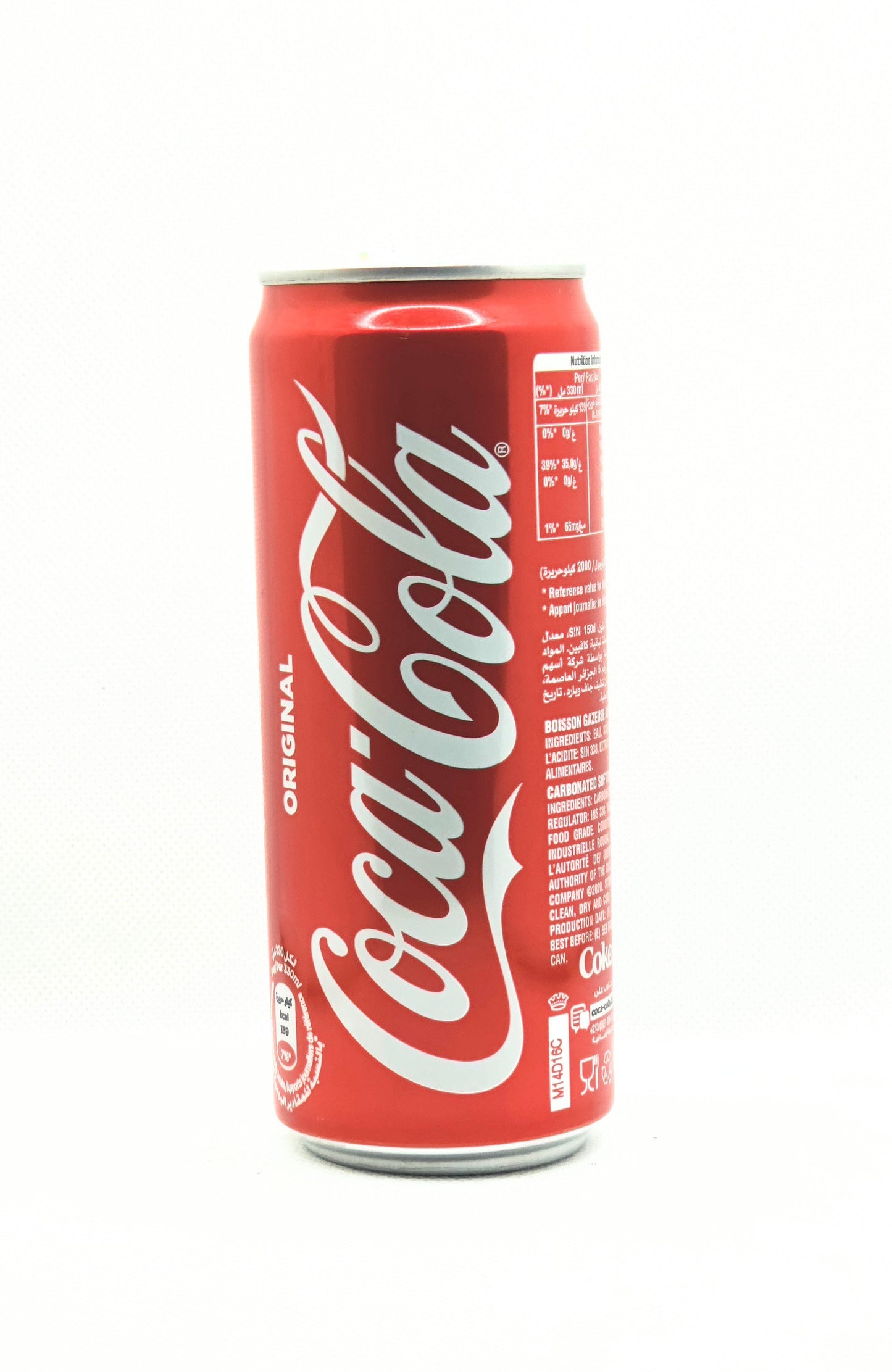 33 centilitre can of coca coloa