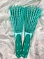 C&C coral blue detangling brush