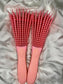 C&C hot pink detangling brush