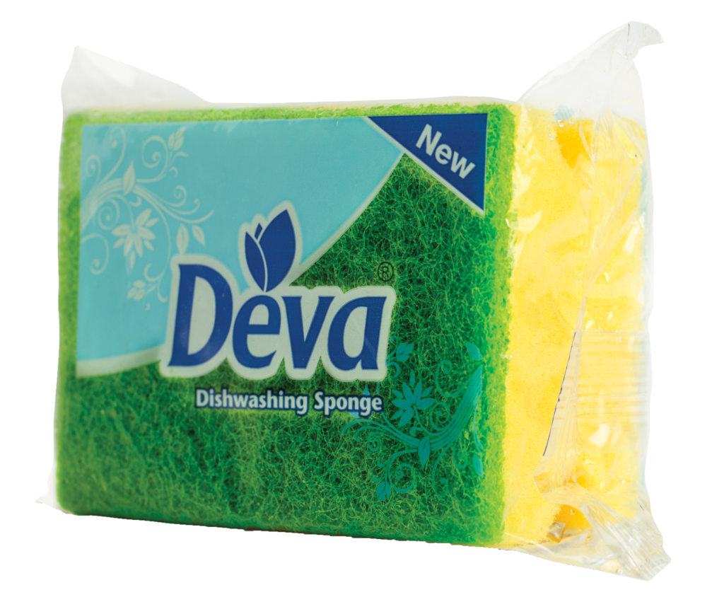 Deva dishwashing sponge 1 in 1