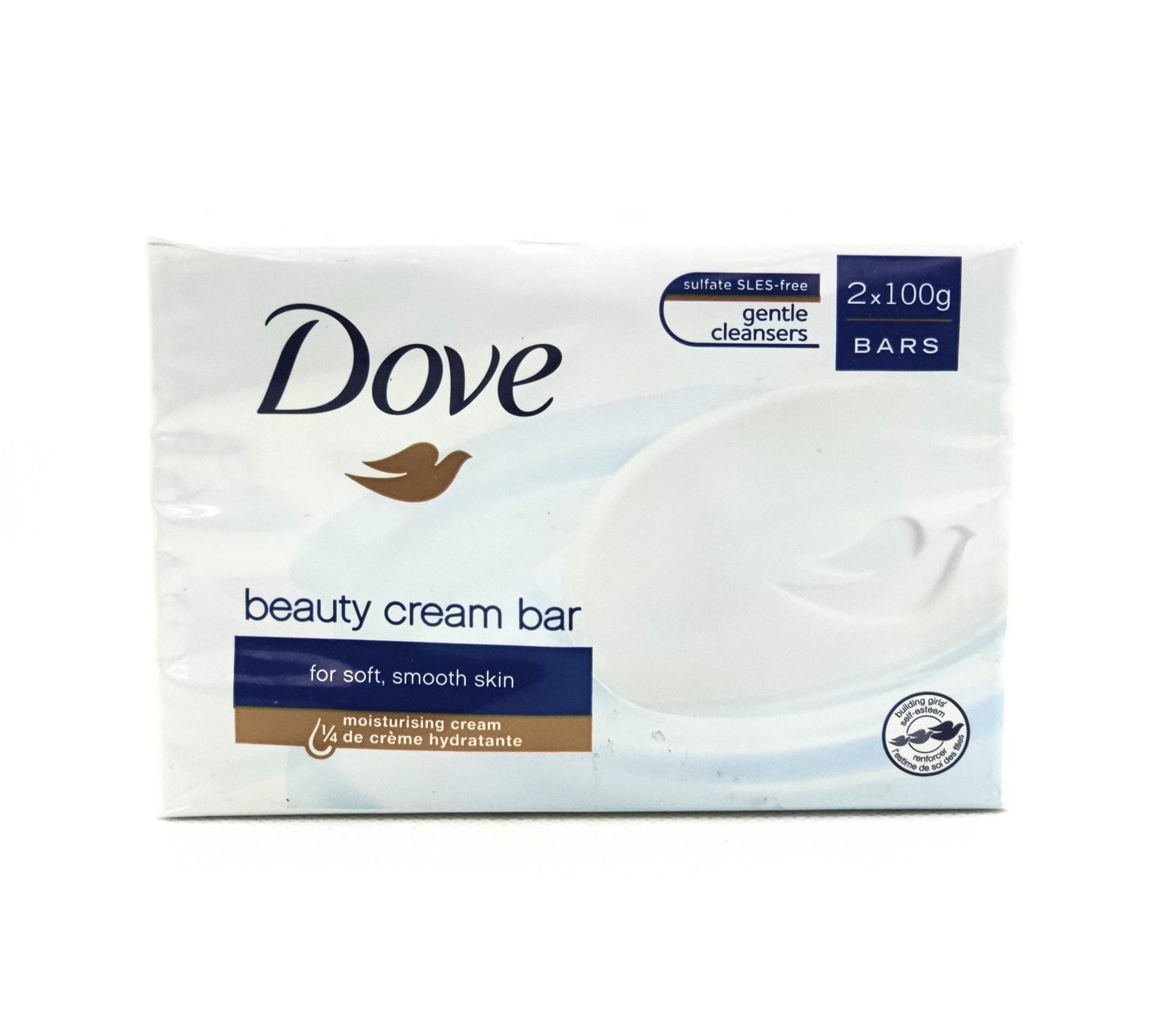 200 gram wrap of 2 in 1 dove beauty cream bar
