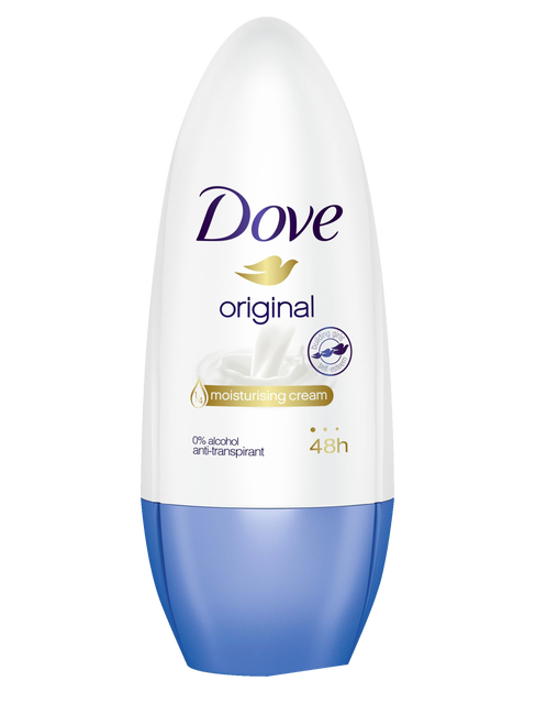 50 millilitre container of dove original roll on