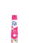 150 millilitre container of fa pink passion deodorant spray