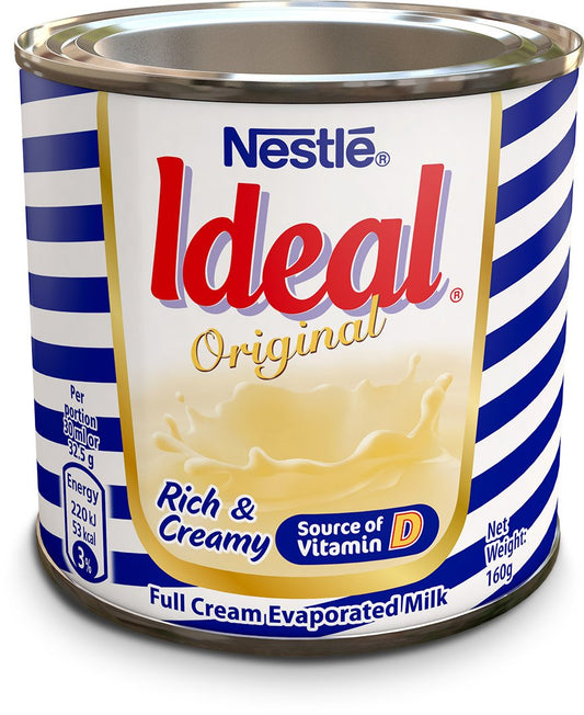 160 gram can of ideal full cream evaporated milk